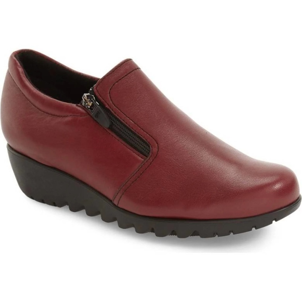 NEW Munro Napoli Zip Bootie Comfort Shoes Women’s Burgundy Res Size 9